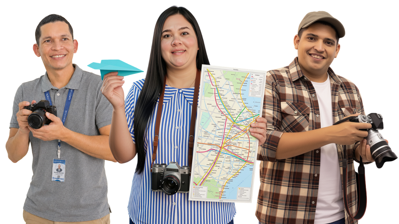 Equipo de asesores de viajes Airotur Brasil 1