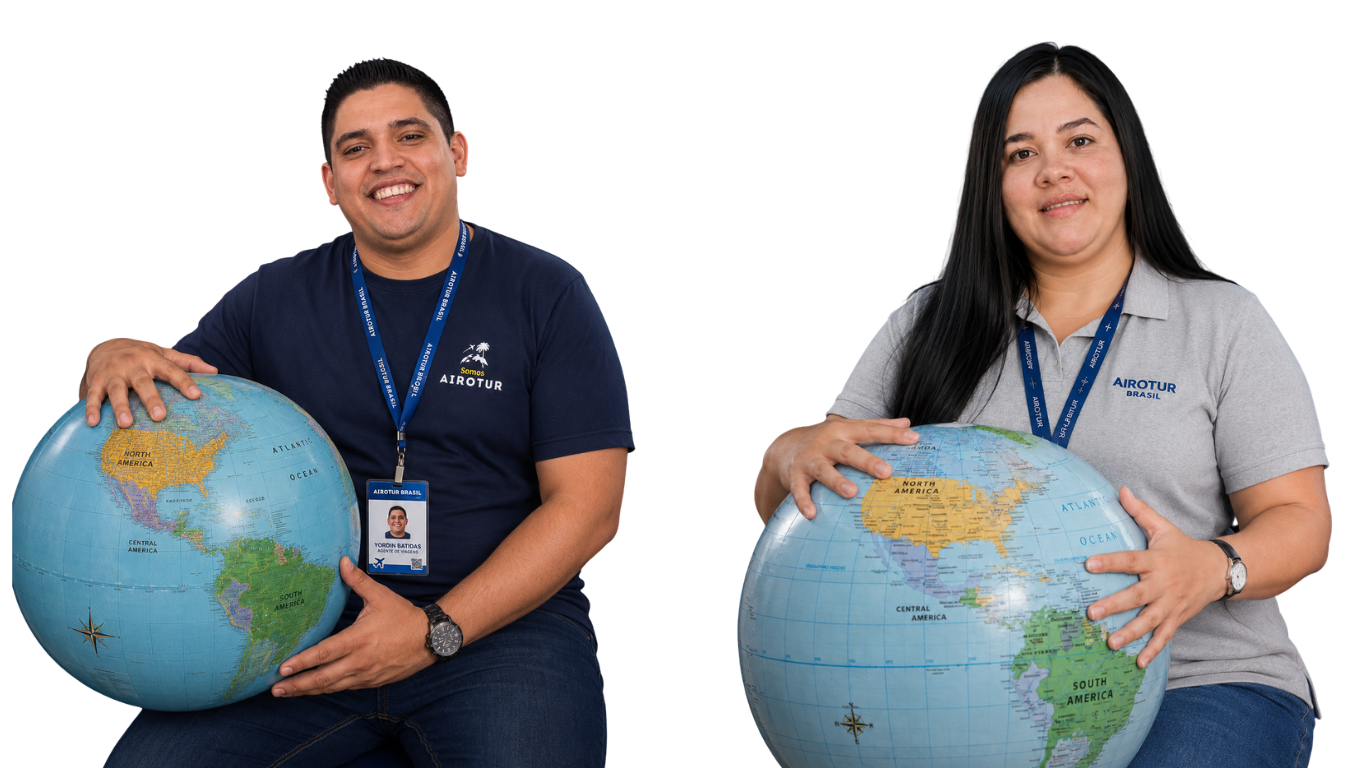 Equipo de asesores de viajes Airotur Brasil 2