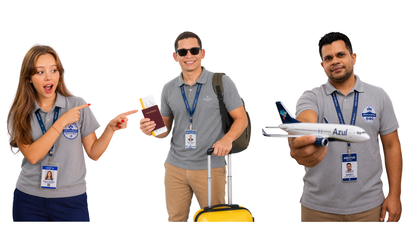 Equipo de asesores de viajes Airotur Brasil 3