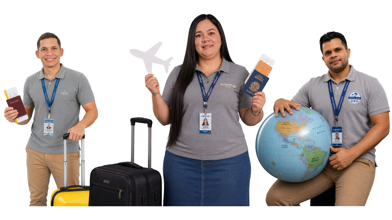 Equipo de asesores de viajes Airotur Brasil 4
